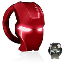 Car Engine Start Stop Button Cover Push to Start Button Ignition Cover Anti Red