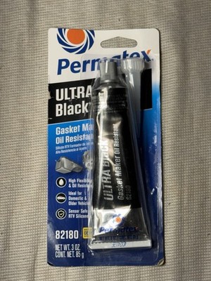 Permatex� Ultra Black� Maximum Oil Resistance RTV Silicone Gasket Maker 3 oz
