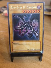 Tarjeta Red-Eyes Black Dragon SDJ-001 1ª Edición Ultra Rara Yu-Gi-Oh LP/NM