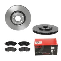 Brembo Bremsscheiben Ø320Mm + BremsbelÄGe Vorn FÜR Nissan Qashqai / Qashqai +2
