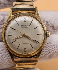 Vintage GRUEN Men's Manual Wind Watch 510 Rss Swiss 1950s Waterproof