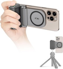 KIWIFOTOS for iPhone Magsafe Camera Grip Magnetic Phone Grip-Gray