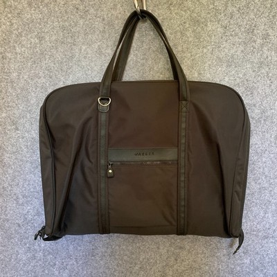 Jaeger Travel Suit Carrier Kleiderhülle Tasche Herren schwarz mit Griffen & Staubbeutel