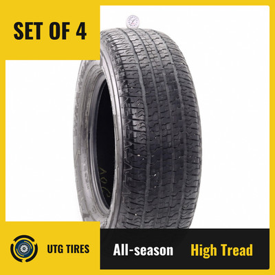 Set of (4) Used 275/65R18 Goodyear Wrangler Fortitude HT 116T - 8.5-9.5/32