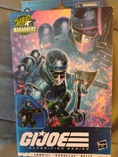 Hasbro G.I. Joe Gabriel  Barbecue  Kelly Classified Figure with Axe & Accessori