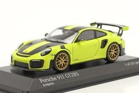 Minichamps 1:43 Porsche 911 (991 Ii) GT2 Rs Weissach Package - Acidgreen