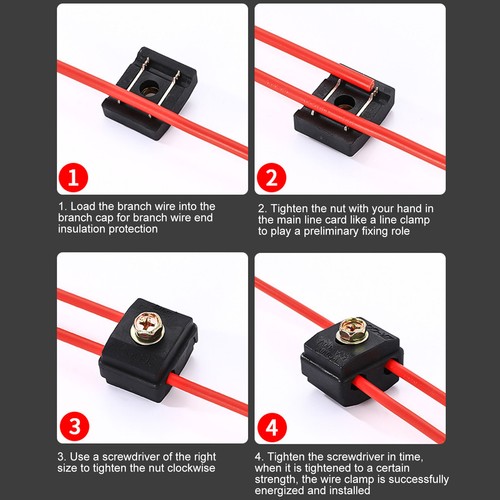 ASMINATION Nylon Affects Of The Wire Nylon Connector For 10 -Piece External - Afbeelding 2 van 12