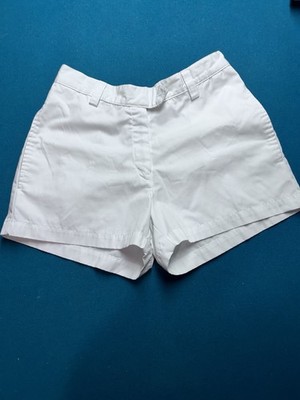 パンツ OLD STUSSY Shorts Made in USA VTG 90s Women's Stussy Shorts Made in USA size 3 White Blue Logo