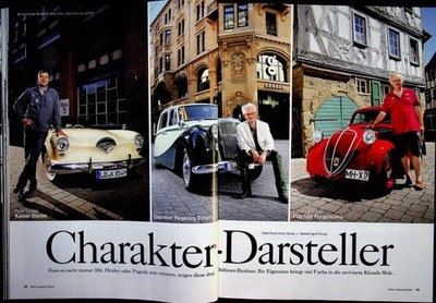 Motor Klassik 08/2016 Daimler Regency Hooper Empress mit 100PS besser als...?