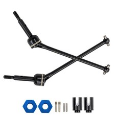 Metal Rear CVD Driveshaft For Traxxas 1/10 Slash 4x4 Rustler 2WD RC Car c