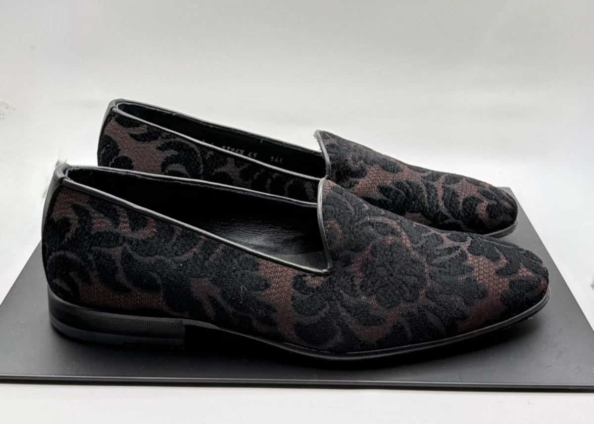 Paisley Black Dress Shoes for Men for sale | eBay display picture 3