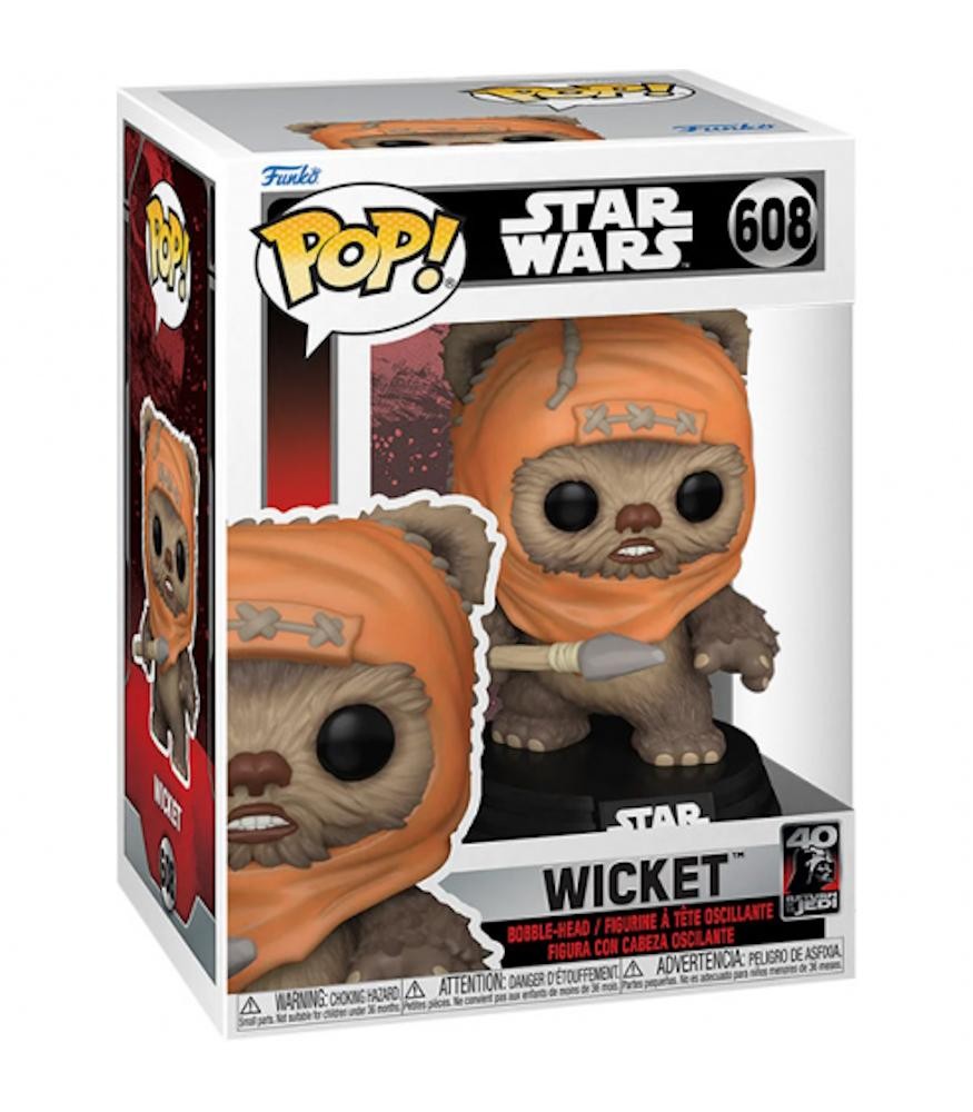 Funko Pop! - Star Wars 608 - Wicket - Vinyl Figure