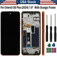 For Boost Celero 5G Plus 2024 Celero3 5G  LCD Display Touch Screen Digitizer