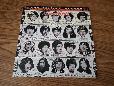 The Rolling Stones  'Some Girls' 1st issue album w/ 1st cover 1978 USA ex cond