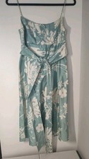 Ann Taylor Sage Floral Dress Size 4
