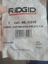 Rigid Cutter Wheel 33210 New In Plastic