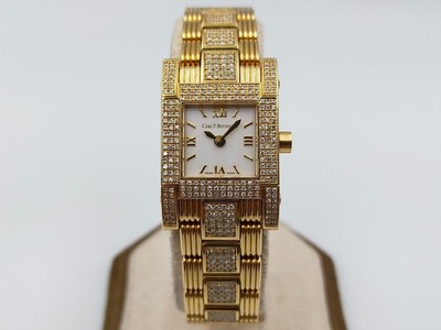 Authentische schöne Carl Bucherer Pathos Midi 125-003 Diamanten