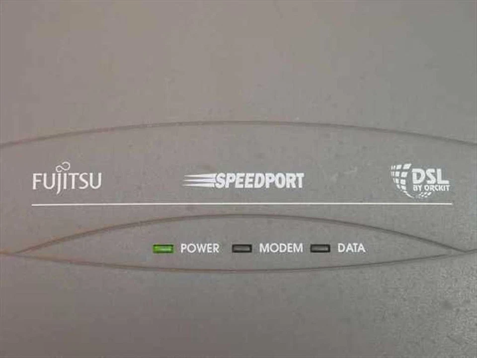 Fujitsu ORfast-R3-A-SA-Br-POTS-US FC9660RA12 Speed Port DSL Modem - - AS IS - Image 2 of 3