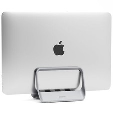 ABS Plastic Vertical Laptop Stand for Desk, Laptop Holder Dock,Adjustable Hin...