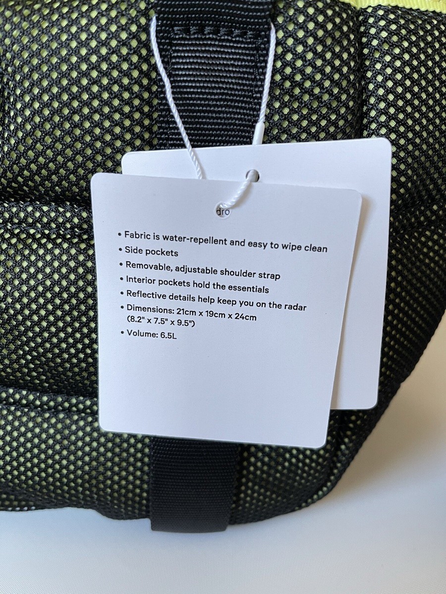 NWT Lululemon Dash All Day Bucket bag *6.5L Black/Lemon Vibe  display picture 3
