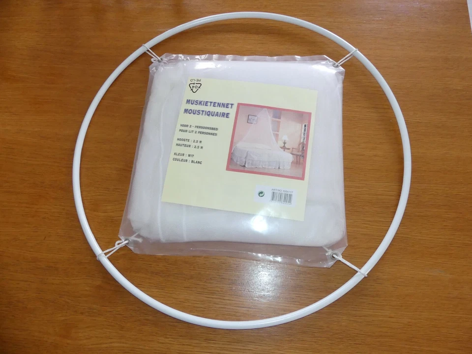 MOUSTIQUAIRE de lit* Filet Anti-moustique* Voile Anti-insectes * Baldaquin *NEUF - Photo 4/4