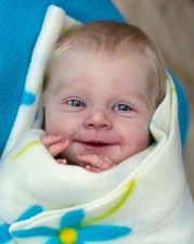 NPK 18Inch Sebastian Reborn Doll Kit Limited Edition lifelike soft touch frech c