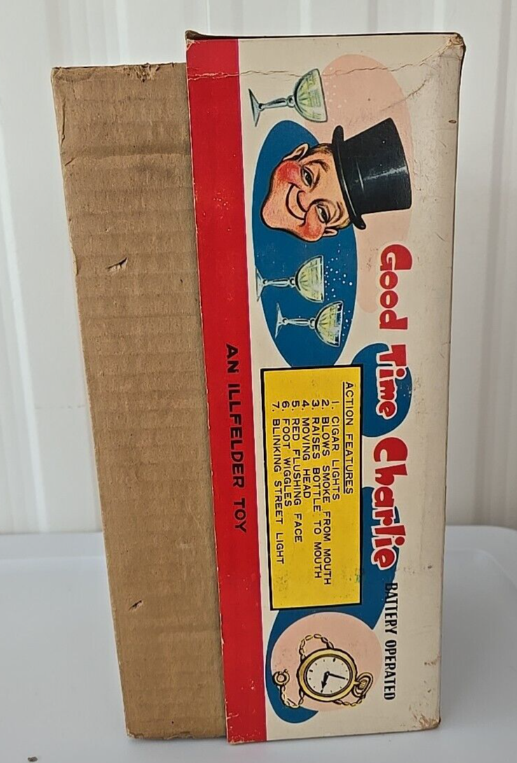 Good Time Charlie Battery operated toy 1960s Japan Not