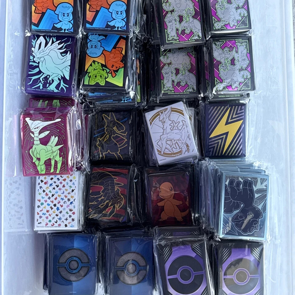 Lot of 10x Pokemon Random ETB Accessories Coins Markers Pins Dice