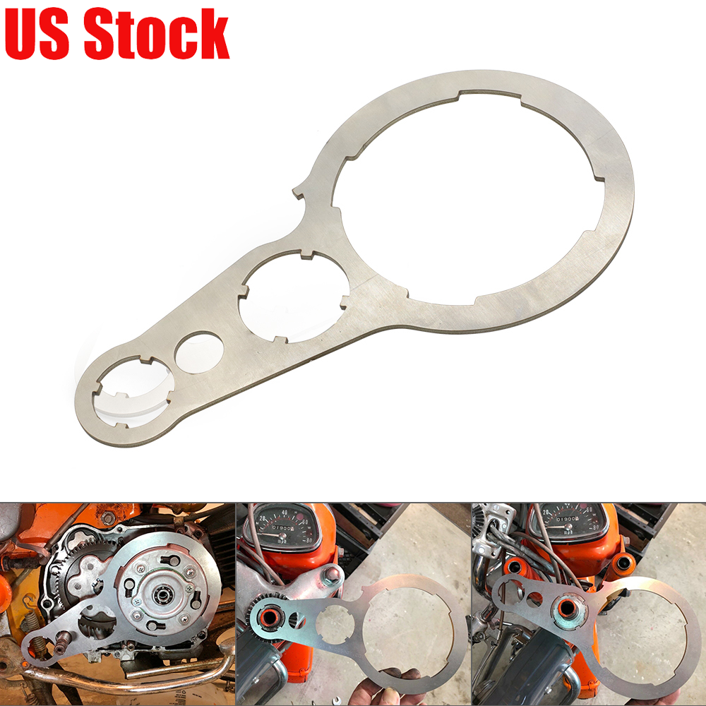 Stainless Steel For Versatile Honda CT90 CT110 CT200 Clutch Nut Holding