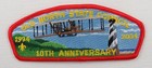 1994-2004 10th Anniversary CSP Old North State Council RED Bdr. [QR799]