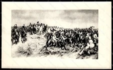 Napoleon Defeats Russian at Friedland 5 x 8 Brown Brothers Vintage Picture C488