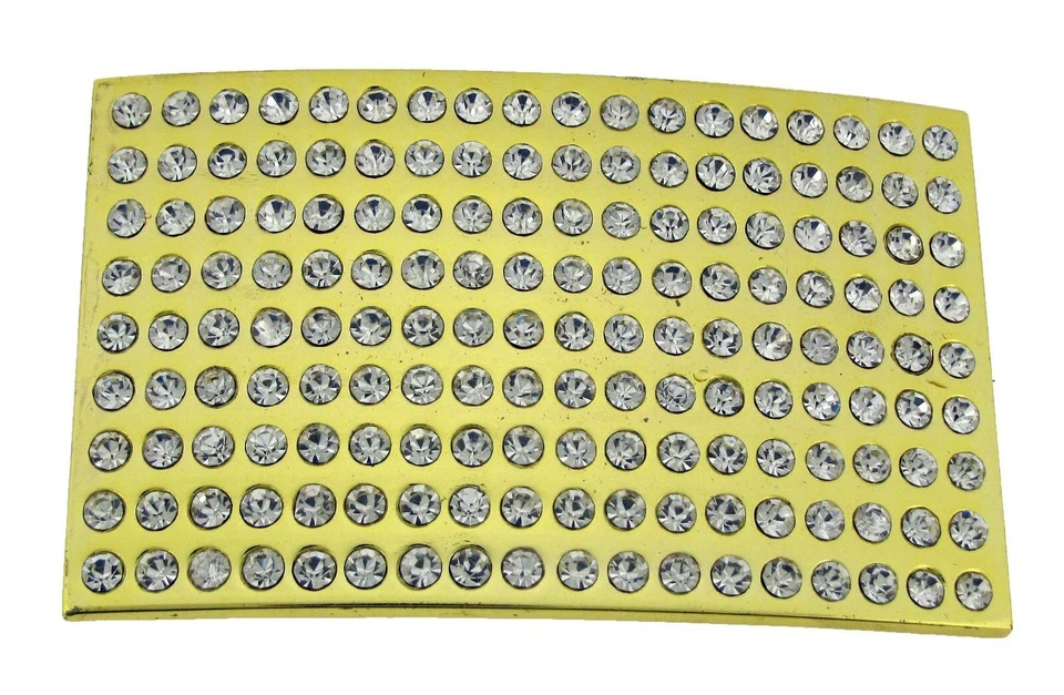 Lote al por mayor de 6 hebillas de cinturón de mujer de diseñador occidental vaquera rodeo metal dorado Foto 4 de 4