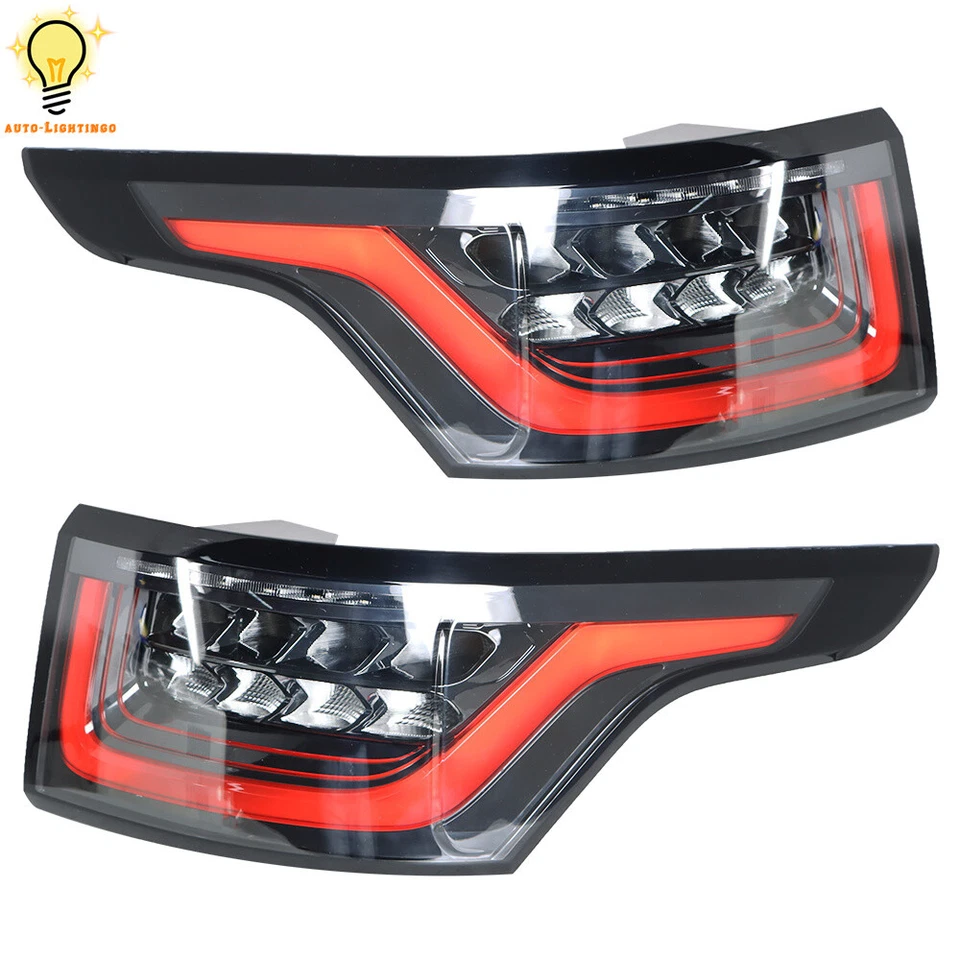 For Land Rover Range Rover Sport 2014-2017 Left&Right Rear Tail Lights Lamps LED - Image 2 of 4