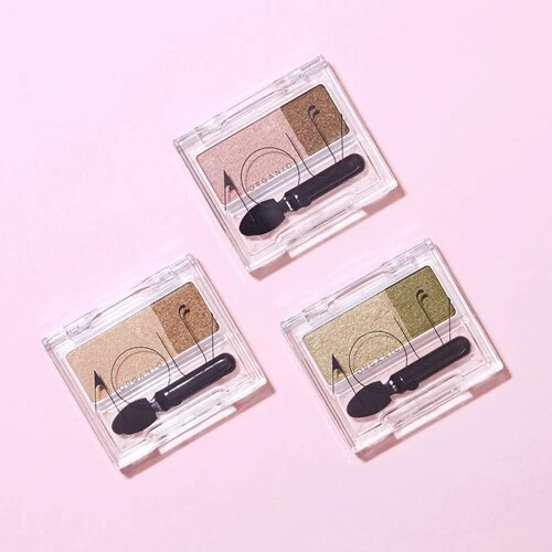 Aqua Aqua Organics Duo Shadow 2.5g 02 Peach Brown - Image 3 of 4