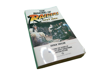 Making Raiders Lots Ark Indiana Jones 1st ed 1981 book PB Taylor Spielberg Lucas