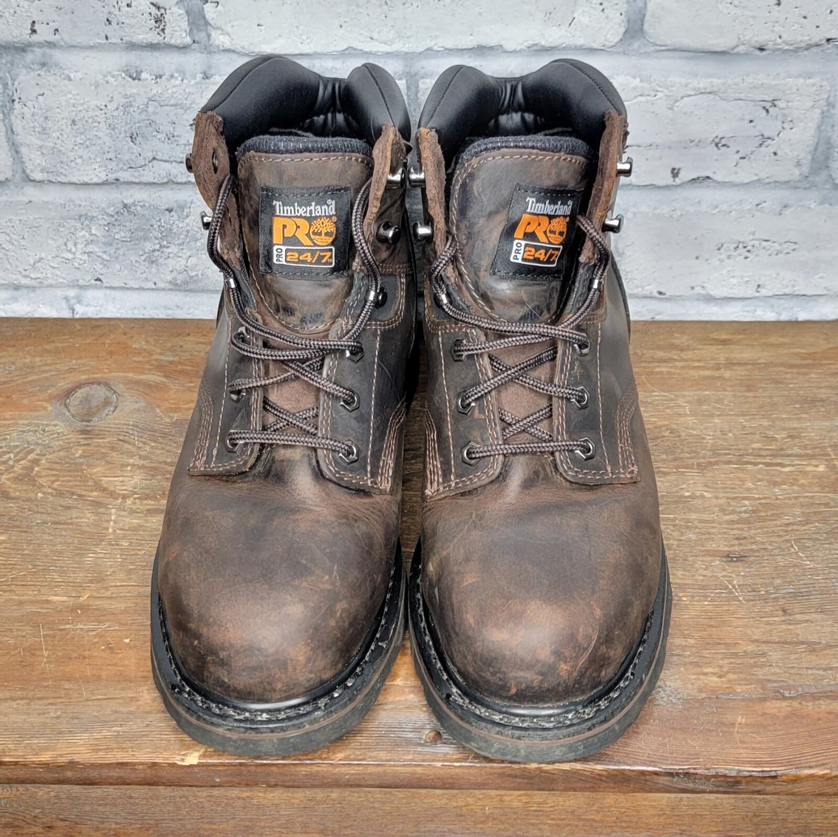 timberland pro men's 6 pit boss steel toe