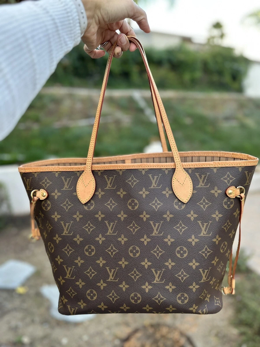 Neverfull MM Louis Vuitton Monogram Handbag for Women LOUIS VUITTON #32 Neverfull MM Louis Vuitton Monogram Handbag for Women LOUIS VUITTON