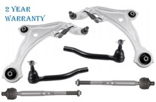 Suspension Arm + Tie Rod & Rack End Front L&R Fits Nissan Altima (L32) 06-14