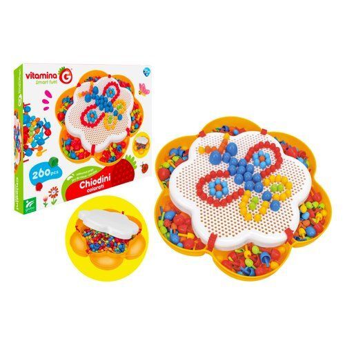 Gioco Chiodini Misti 260 pz Globo 41172 VITAMINA G