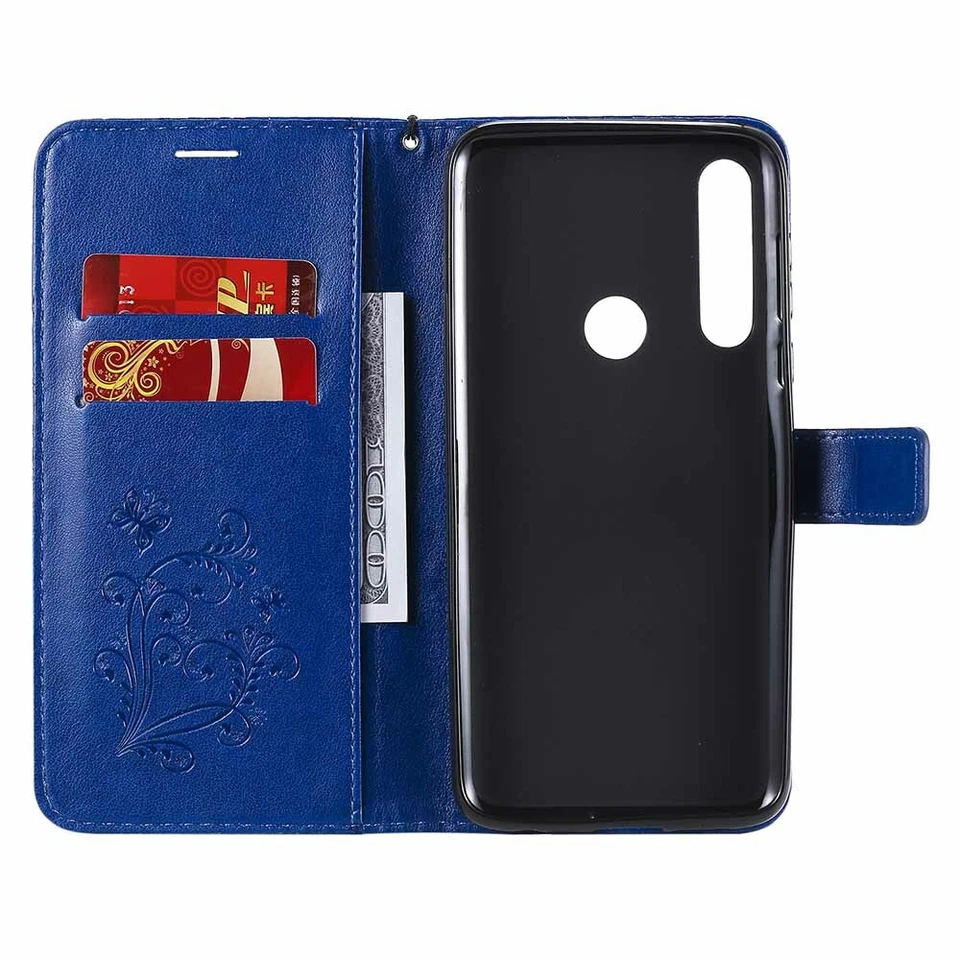 For Motorola Moto E E6 G10 G30 G50 G Power Wallet Card Holder Leather Case Cover - Image 3 of 4