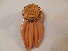Vintage bakelite shoe clip
