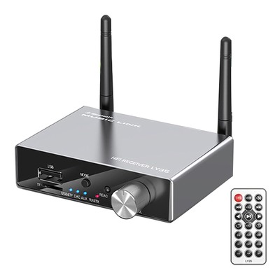 New Wireless Bluetooth 5.3 3.5mm AUX To RCA Transmitter Receiver Audio Adapter