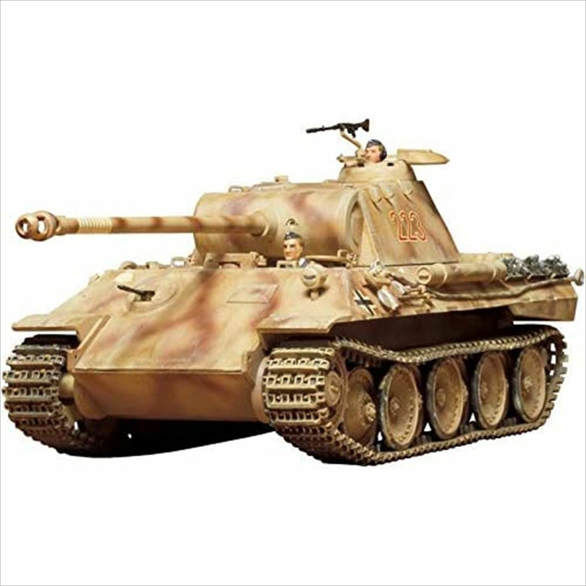 TAMIYA 1/35 Military No.65 German Panther Medium Tank Plastic