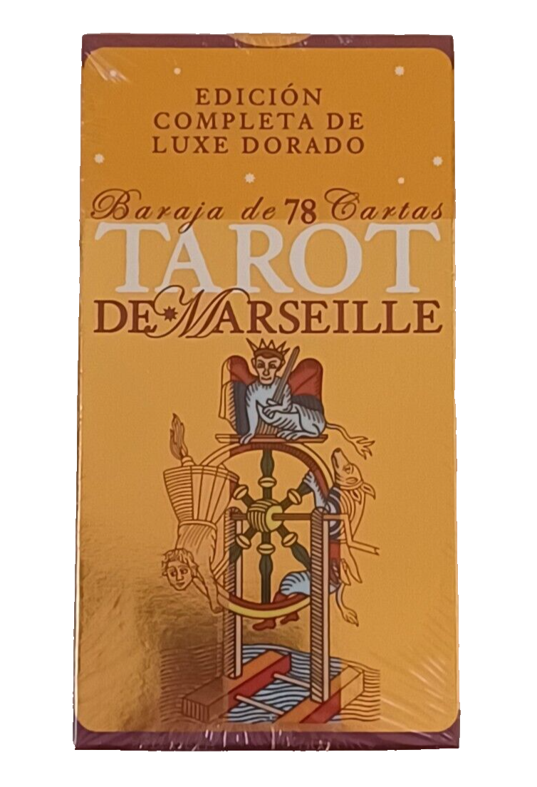 Tarot De Marseille: Deluxe Gold & Silver Edition. OOP Large