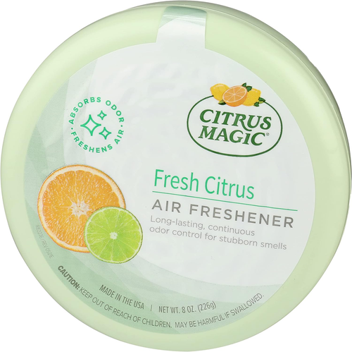 Odor Absorbing Solid Air Freshener, Fresh Citrus, 8-Ounce, Pack of 1 - Picture 6 of 12