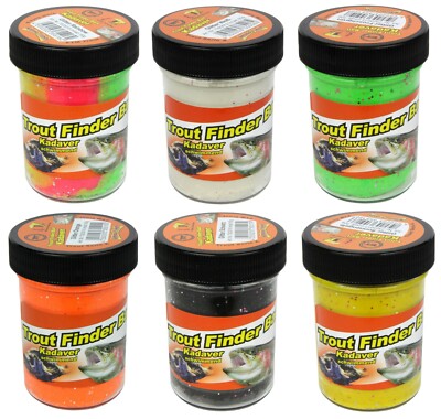 FTM Trout Finder Bait Kadaver schwimmend 50g versch Farben Fishing Tackle Max
