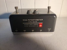 Vintage General Radio 1521-P3, 80 dB, Potentiometer