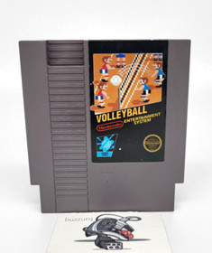 Volleyball - Nintendo NES - Complete Early Print - Hangtab - Excellent Condition