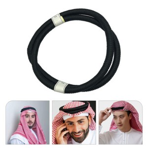 Turbante árabe Sancto – Blanco, Para Adultos, Ideal Para Disfraces De Jeque O Fiestas Temáticas