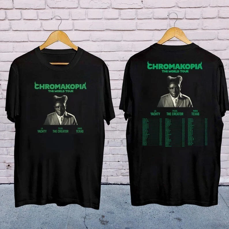 2025 '''Tyler''' the Creator Chromakopia Tour Shirt